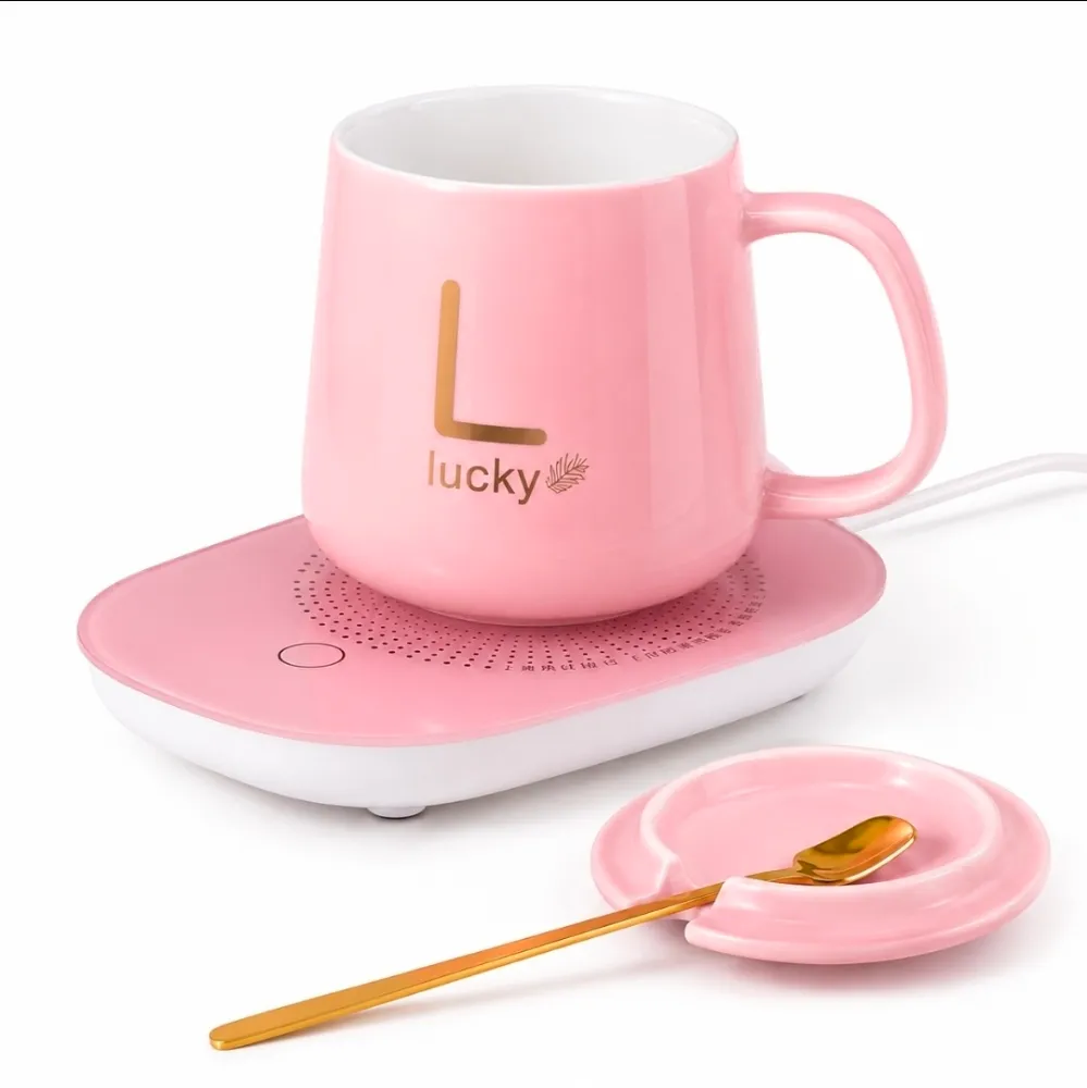 Taza de Cerámica con Base Calentadora USB 400ml