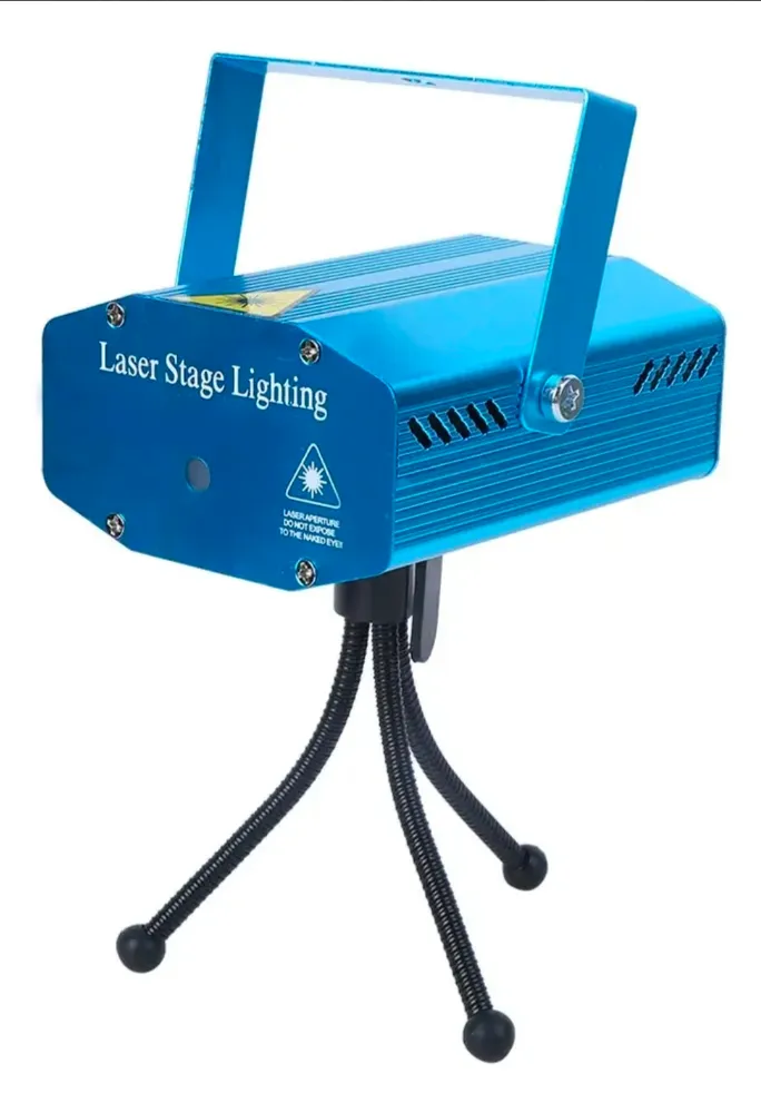 Mini Proyector Luces Láser Audio Rítmico 