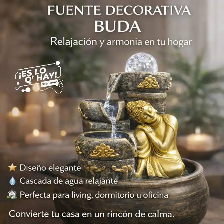 Fuente Agua Buda 