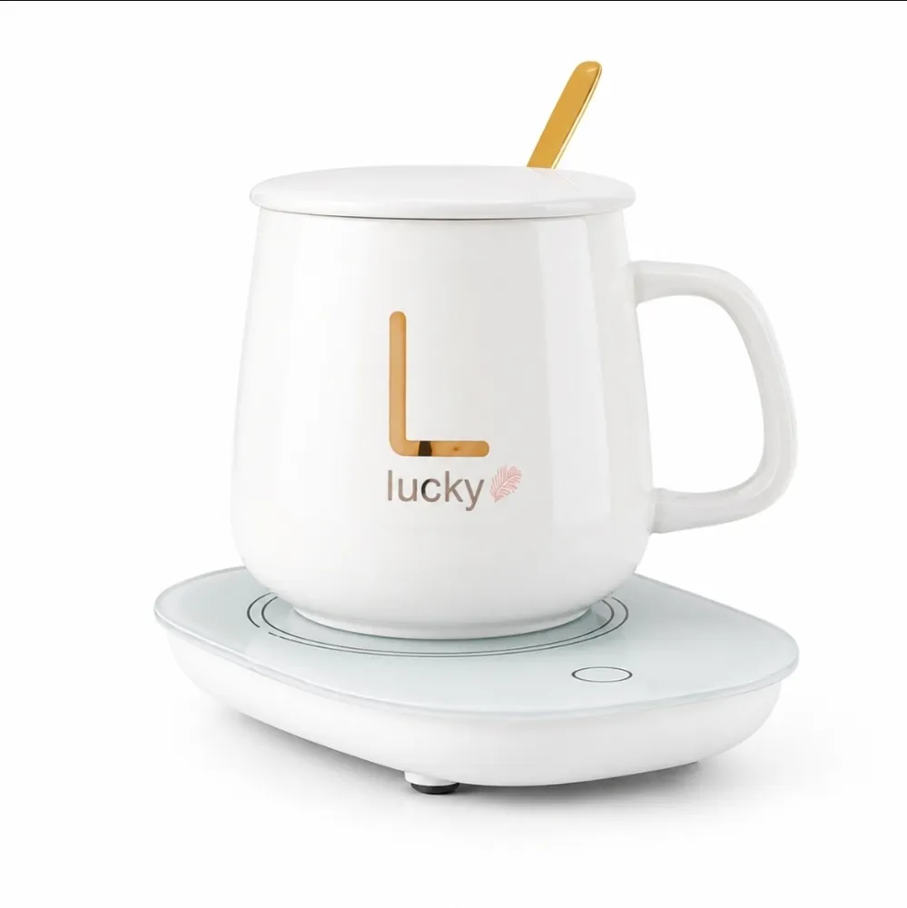 Taza de Cerámica con Base Calentadora USB 400ml