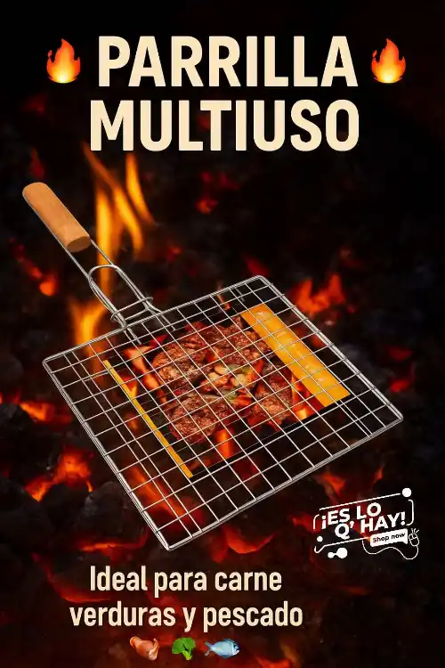 Rejilla Doble para Parrilla