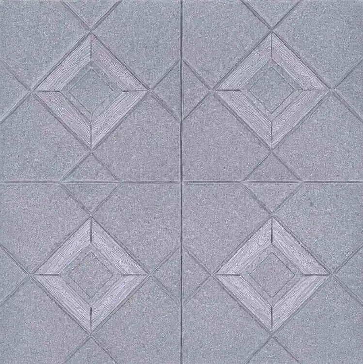 Placa Autoadhesiva Simil Rombo Gris 70 x 70