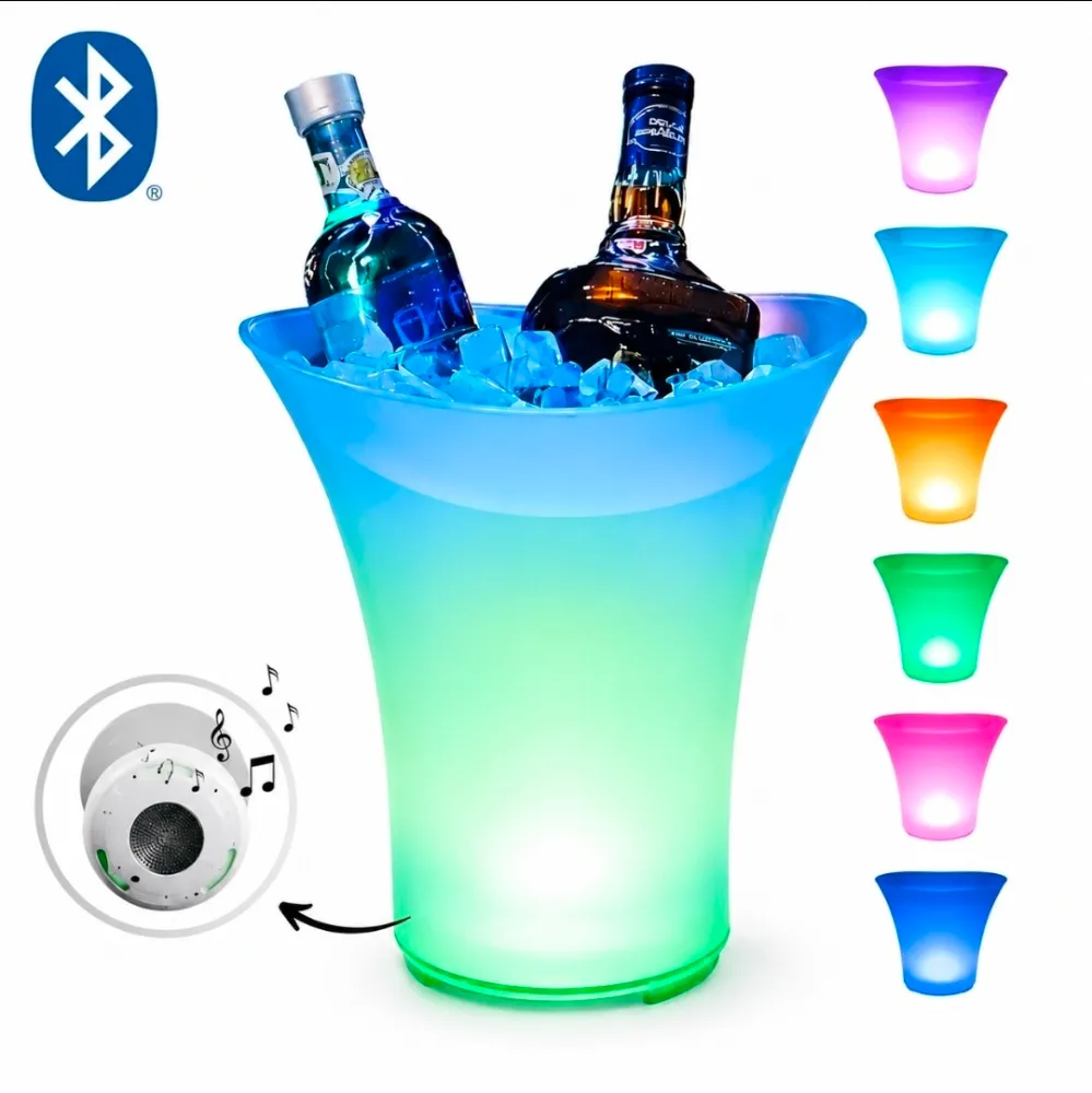 Cubetera Bluetooth Led 5 Litros Audioritmica 