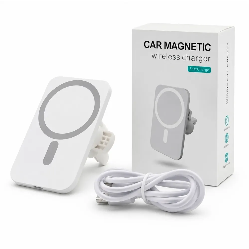 Cargador Celular Magnético inalámbrico 15w Auto