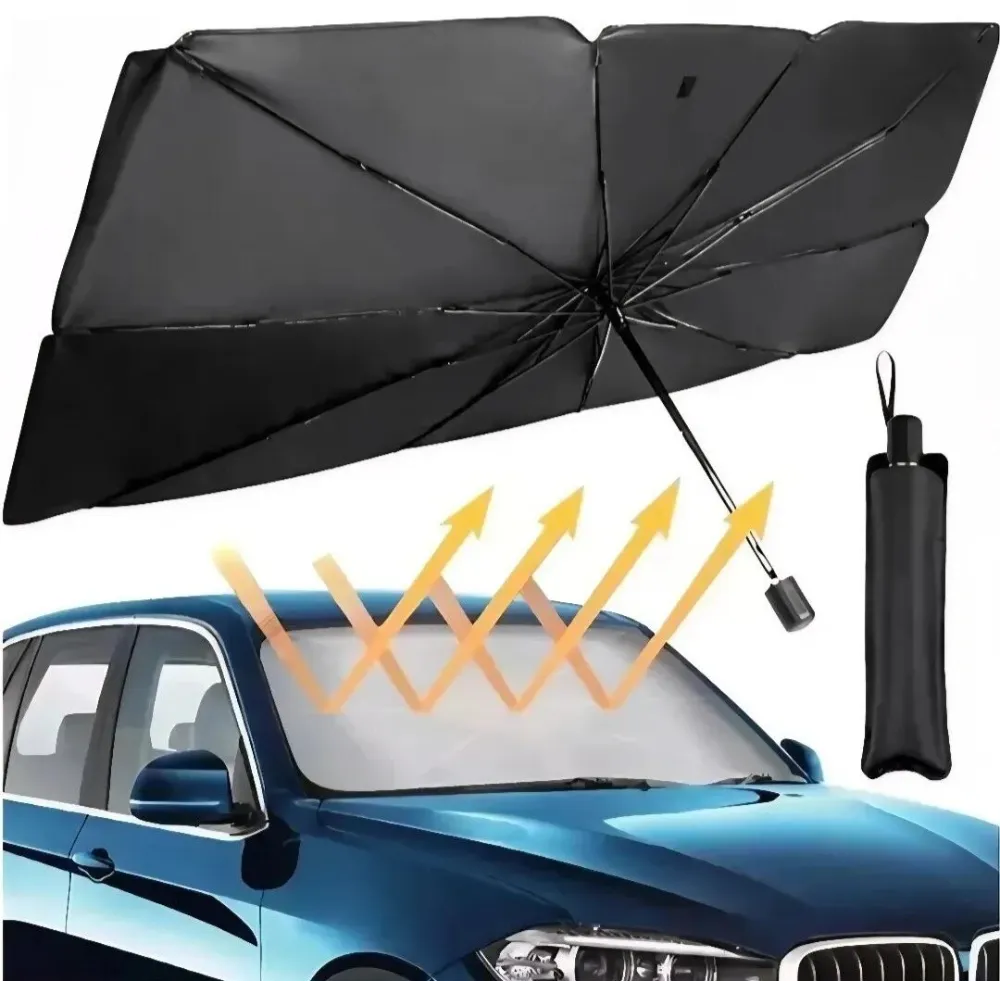Parasol Plegable para Auto Estilo Paraguas