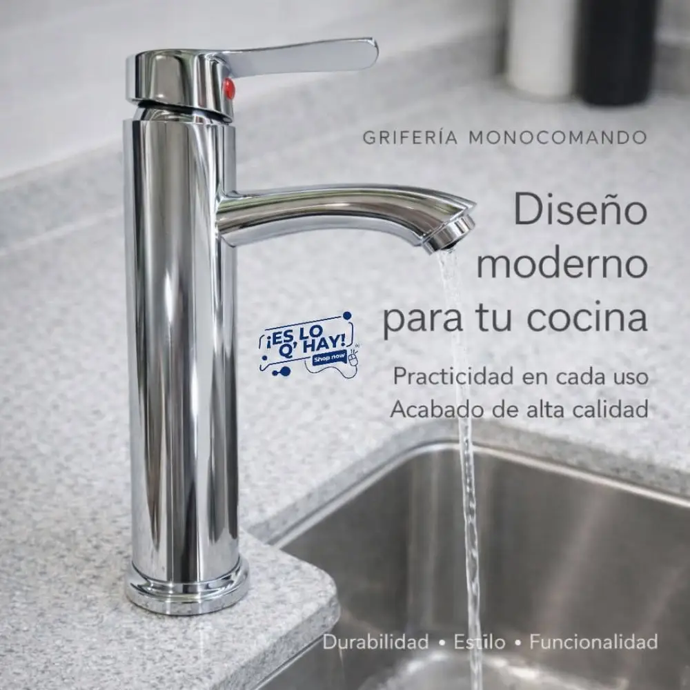 Grifería Monocomando Mesada