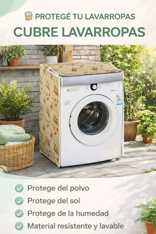 Funda Cubre Lavarropas