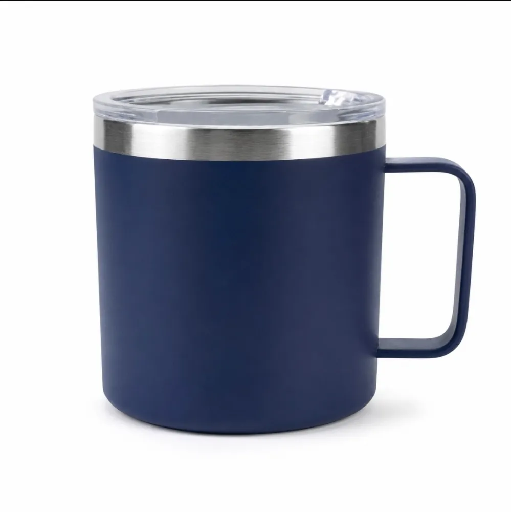 Taza Térmica de Acero Inoxidable con Asa