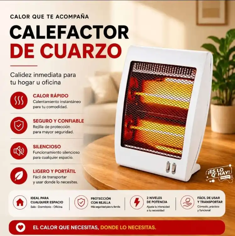 Calefactor Cuarzo 