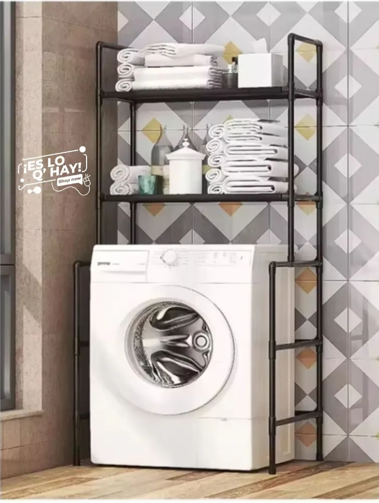 Organizador para Encima Lavarropas Negro