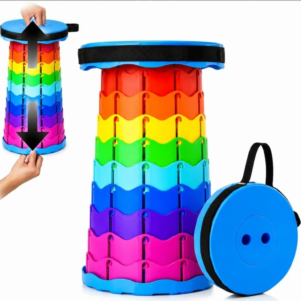 Taburete Telescopico Plegable