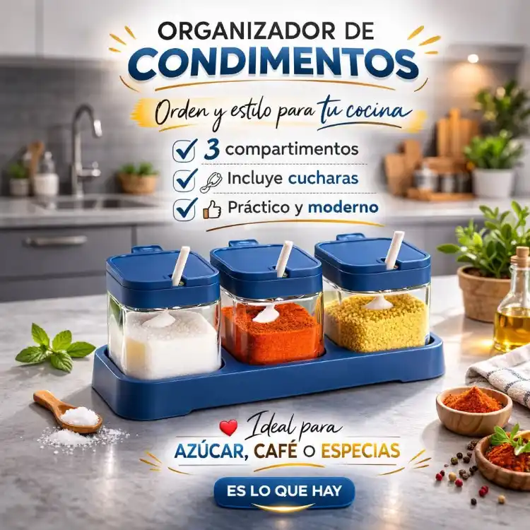 Organizador Alimentos y Especias x 3