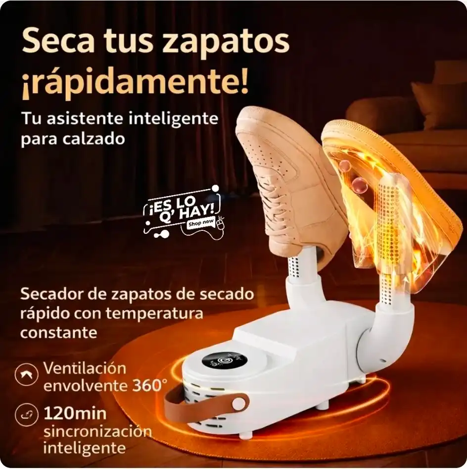 Seca Calzado Multifuncional 