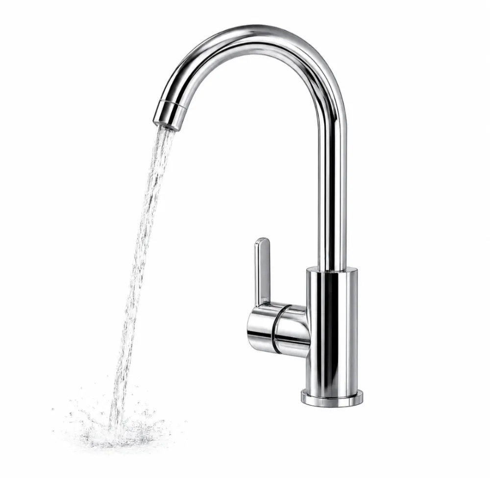 Monocomando Pico Alto Mesada Cocina 