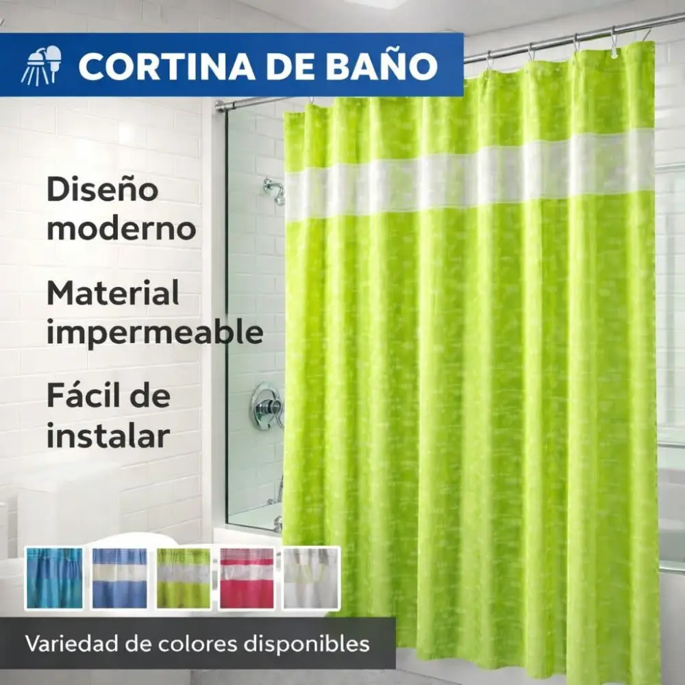 Cortina para Ducha