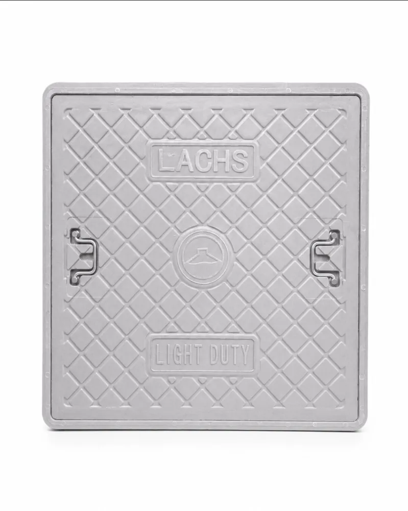 Tapa y Marco 60 x 60 Resina LIGHT DUTY hasta 2 Toneladas