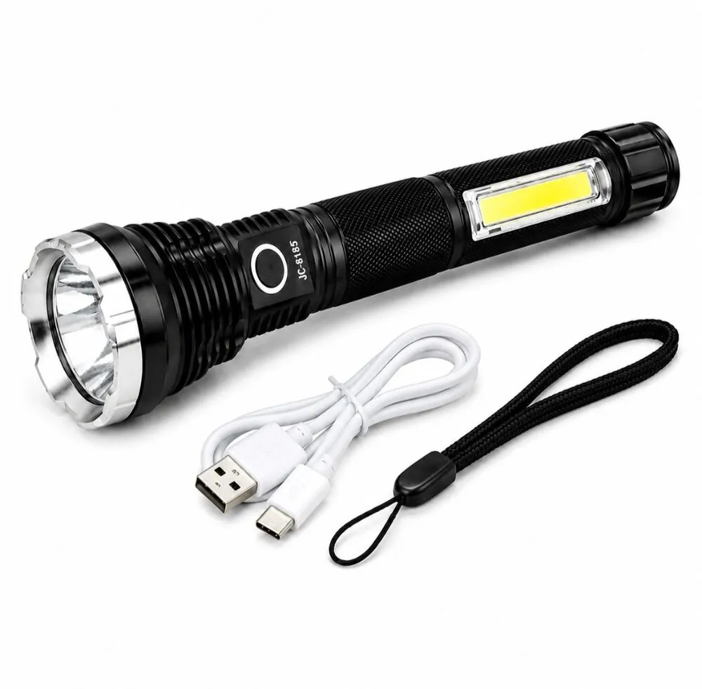 Linterna Led Recargable USB