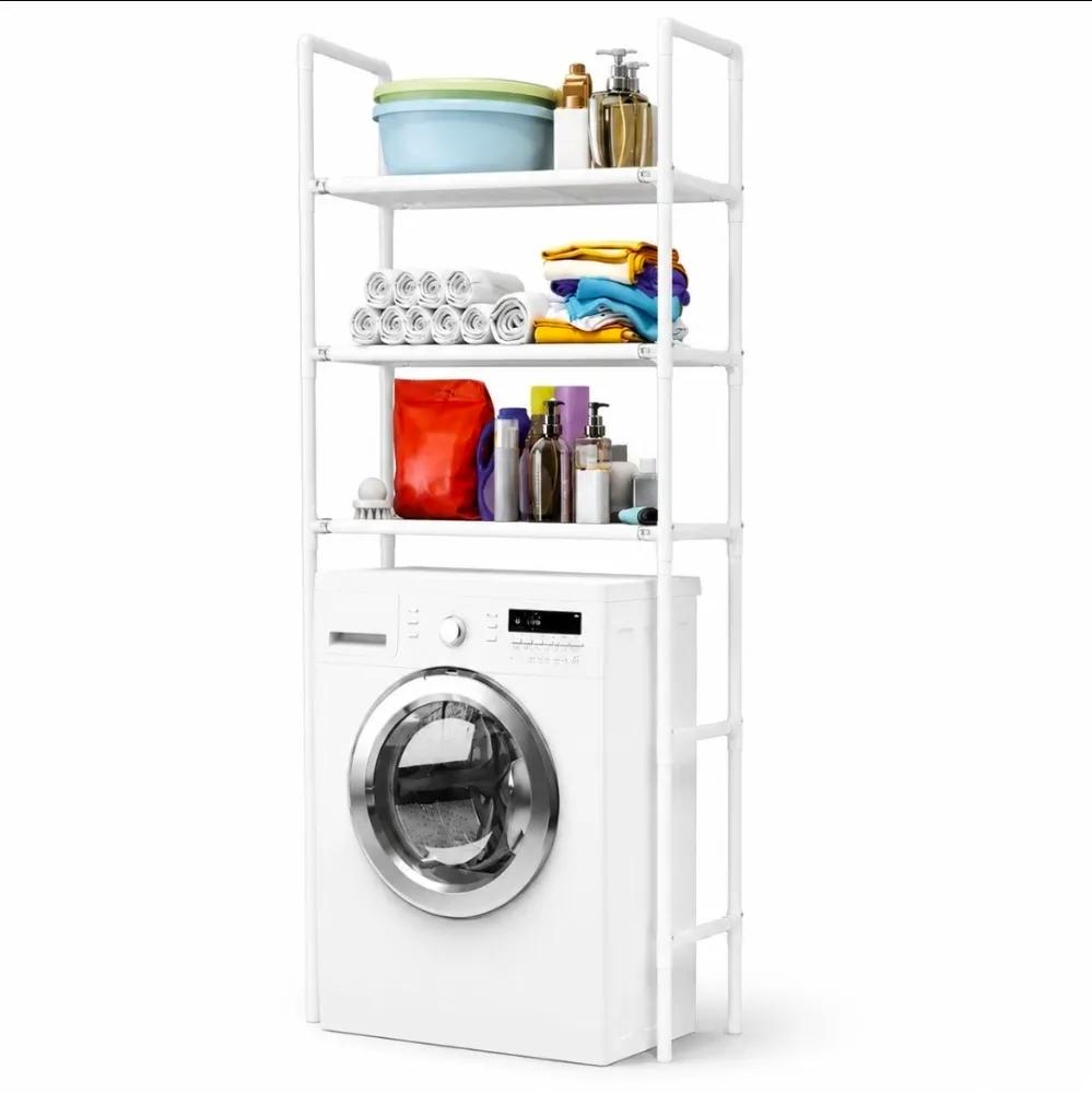 Organizador para Lavarropas 3 Estantes Blanco