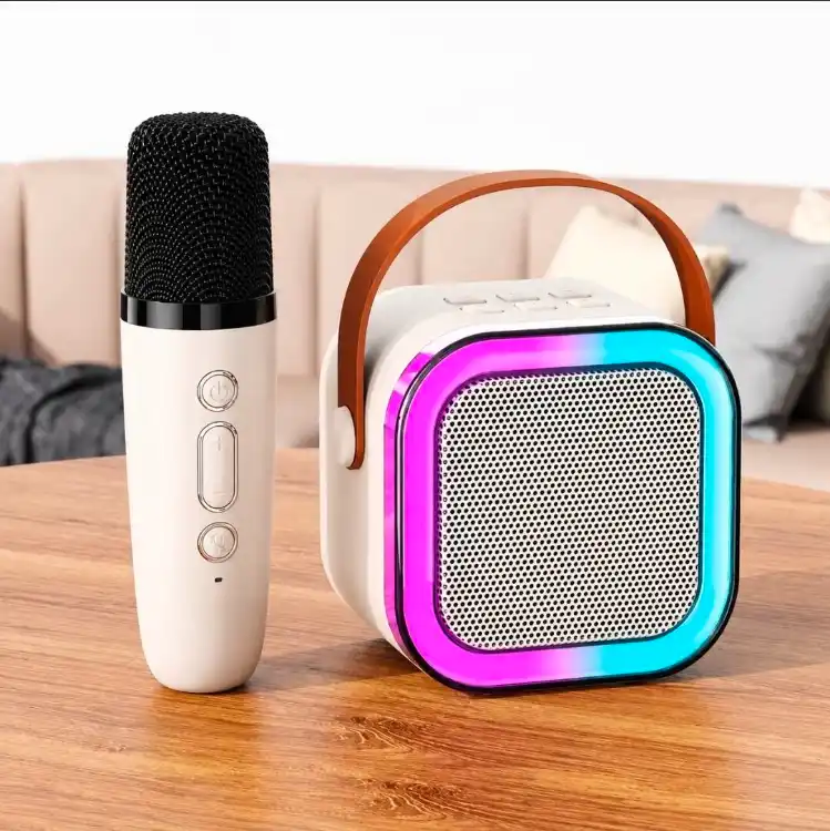Parlante con Micrófono Karaoke 