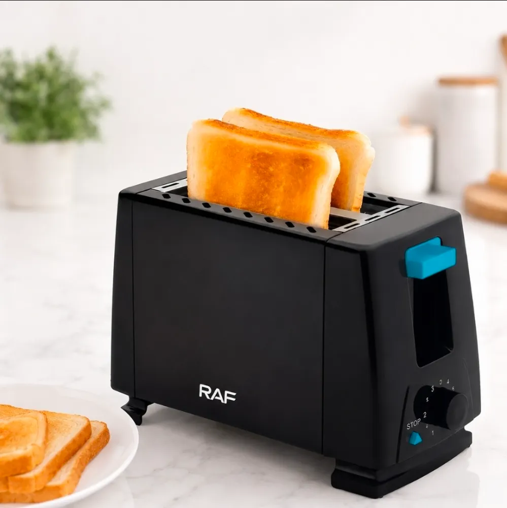 Tostado Eléctrica 2 Panes RAF 650W 