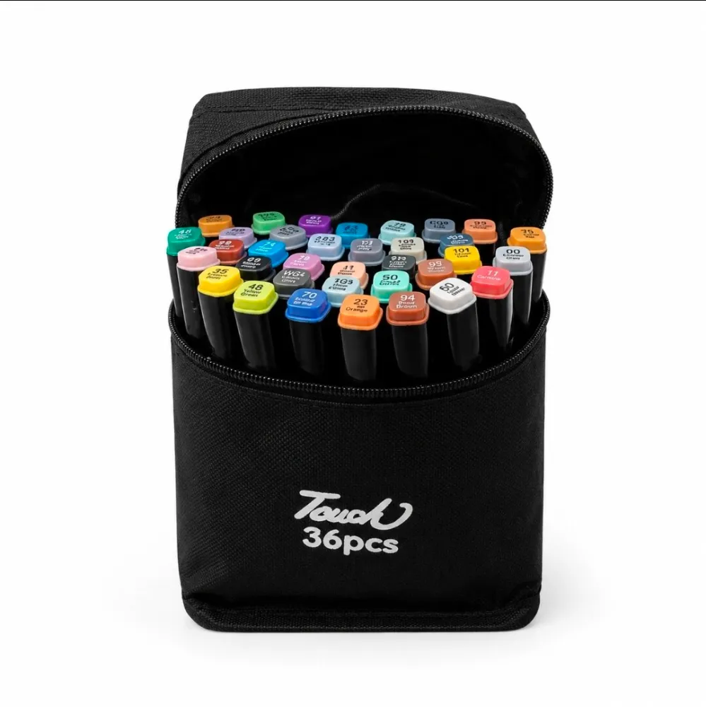 Pack Marcadores Touch Doble Punta 36 Unidades