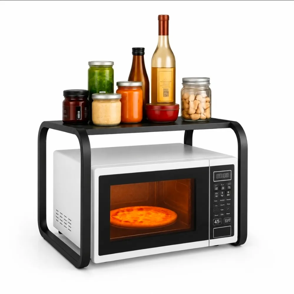 Soporte Organizador para Microondas y Hornos 